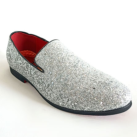 Mocassin Brillet Silver