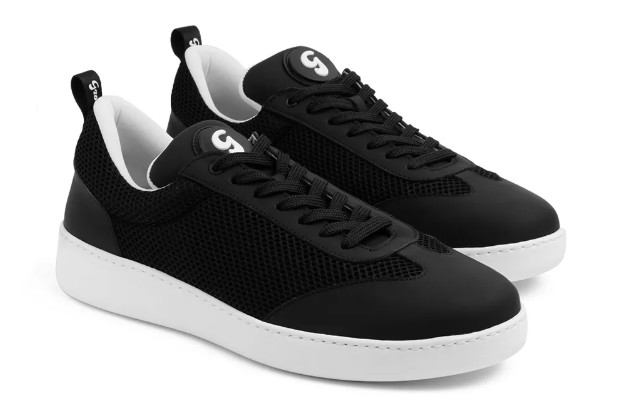 PD GR OPORTO Black Leather/Mesh