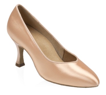 964A Claudia | Light Flesh Satin