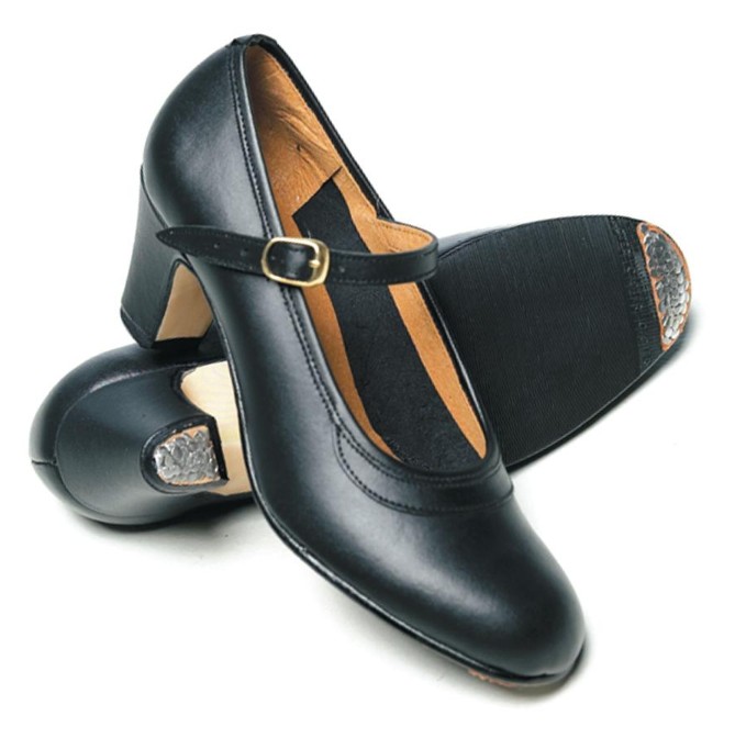 Zapatos de Flamenco Profesional de Piel con Clavos | Intermezzo