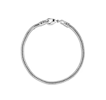 Pulsera Serpiente Dancin en Cobre Baño de Plata